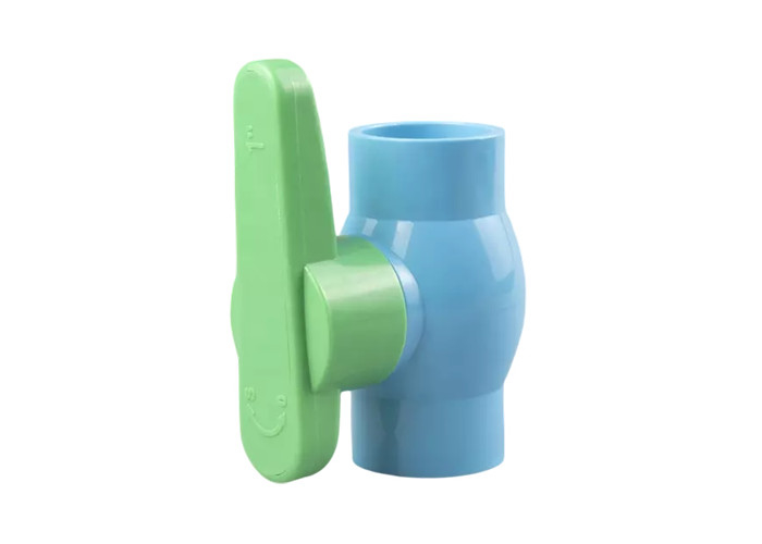 Su Kontrolü için Plastik PVC Küresel Vana ABS Kolu Soket