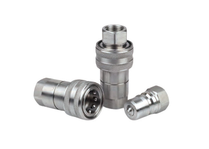 316 paslanmaz çelik kapalı tip hidrolik hızlı çiftleyici 1/2 '' CB-1 Serisi