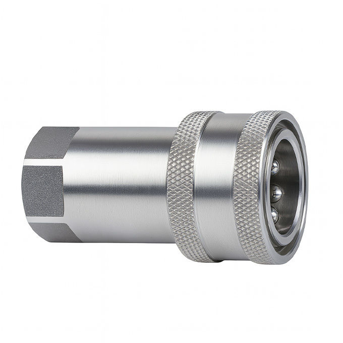 Cb-spm-10f-a-iso-7241-a Paslanmaz Çelik Hızlı Koplama Parker 6600 Plug ve Soket Bağlantısı ile