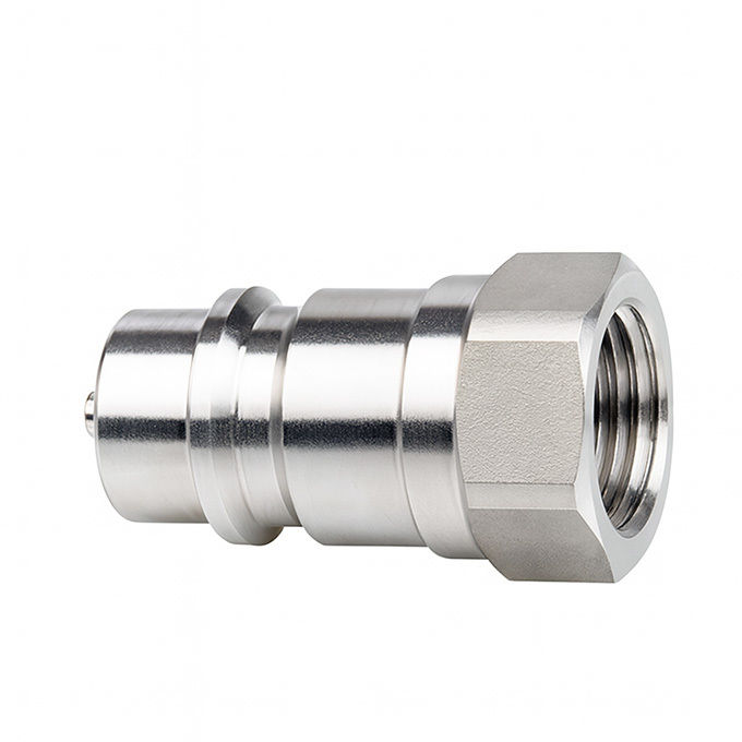 Cb-spm-10f-a-iso-7241-a Paslanmaz Çelik Hızlı Koplama Parker 6600 Plug ve Soket Bağlantısı ile