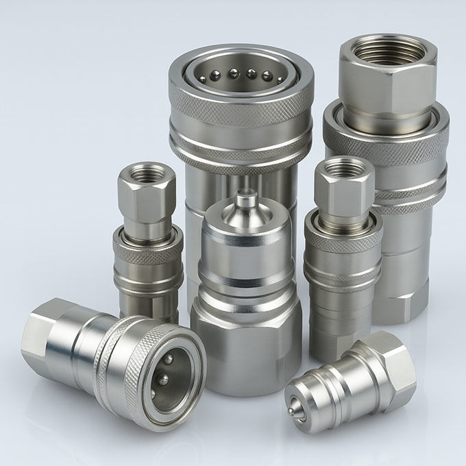 Cb-isoa-iso-7241-a Hidrolik Hızlı Koplama 600 Parker Değişimi ISO 7241-A