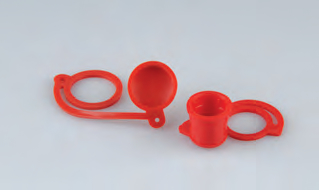 CB-TF Serisi Hızlı Koplamalar için Plastik Kırmızı Toz Kapakları ve Plugları