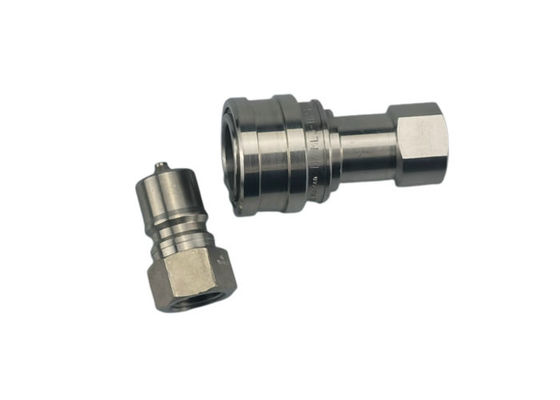 SS316 1 Inç Hidrolik Hızlı Kopyalayan, Hidrolik hortum Hızlı Bağlantı Kapatma Fittings